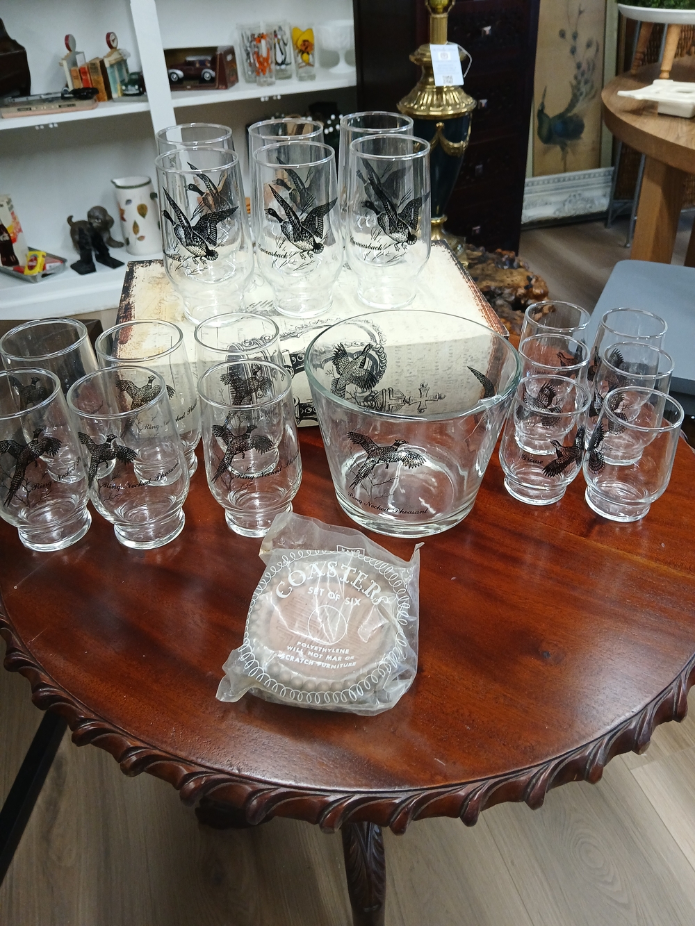 Antique Whiskey Set